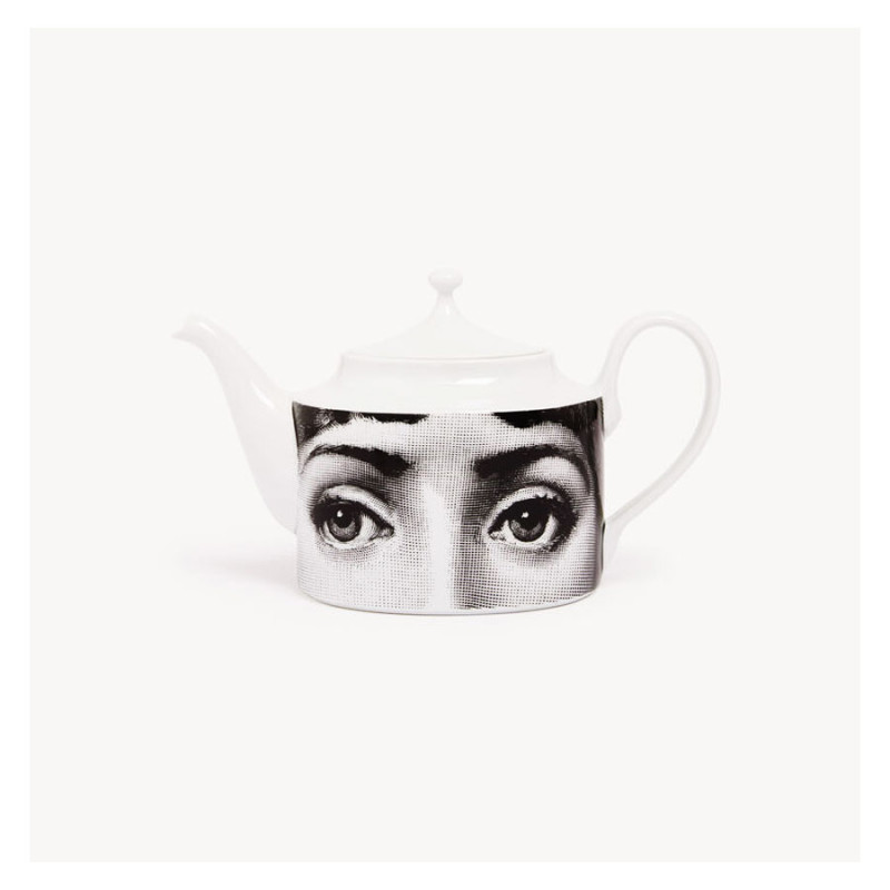 FORNASETTI - Teiera Tema e Variazioni in Bianco/Nero