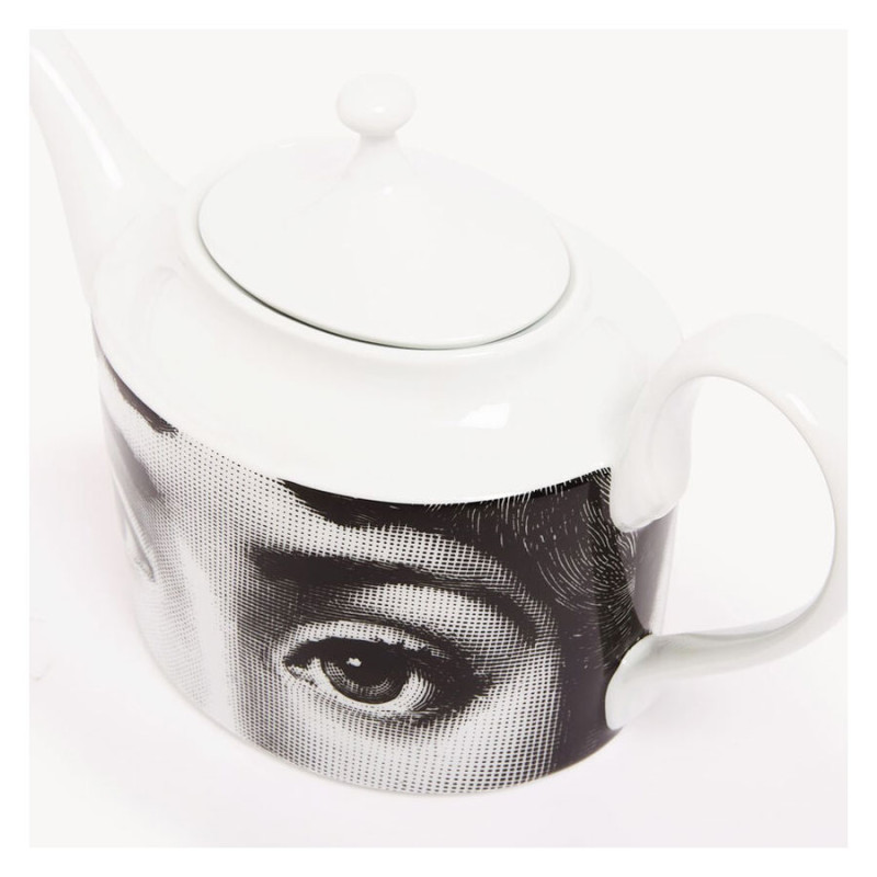 FORNASETTI - Teiera Tema e Variazioni in Bianco/Nero