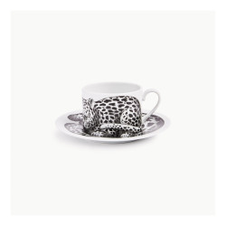FORNASETTI - Tazza Tè High Fidelity Leopardato
