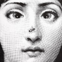 FORNASETTI - Cuscino Ape in Bianco/Nero