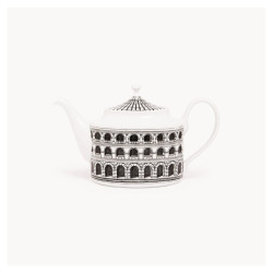 FORNASETTI - Teiera Architettura Bianco/Nero