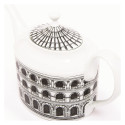 FORNASETTI - Teiera Architettura Bianco/Nero
