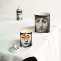 FORNASETTI - 'NEL MENTRE' Candela Grande Profumata Decoro Mascherina