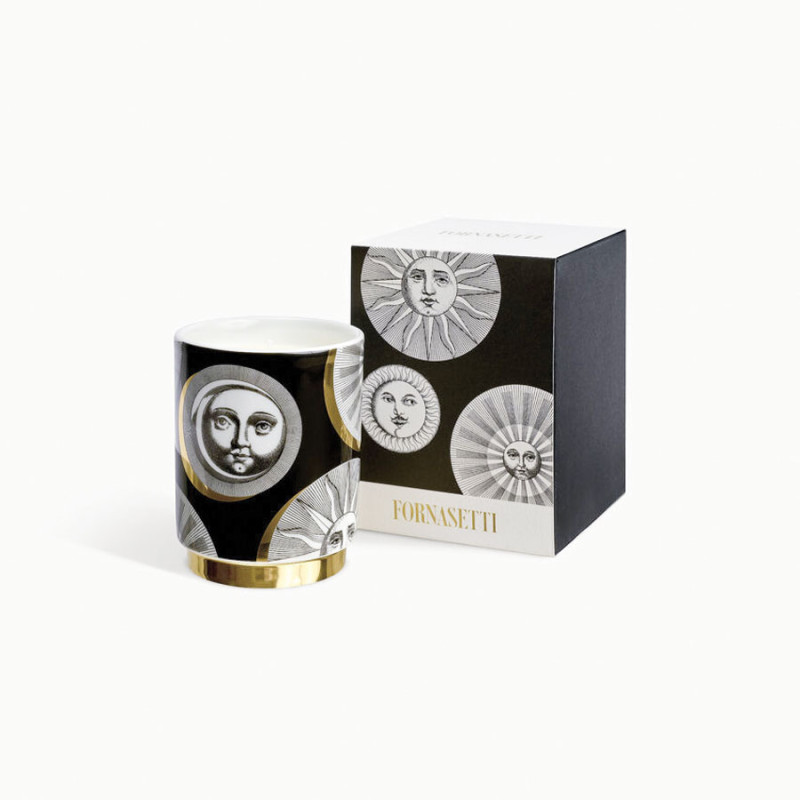 FORNASETTI - Candela Profumata 'Soli e Lune' Fragranza Immaginazione