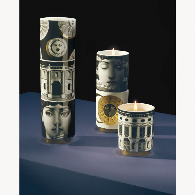 FORNASETTI - Candela Profumata 'Giorno e Notte' Fragranza Immaginazione