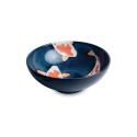 SOPHA DIFFUSION - Bowl Media Giapponese in Ceramica Mino-Ware 'Carpe Koi'