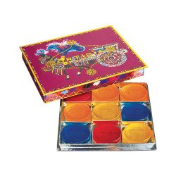 Ortigia Sicilia - Set di 9 Saponi Assortiti alla Glicerina in Scatola 'Pink Carretto'