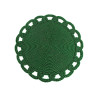 Les Ottomans - Sottopiatto Verde con Perline Ricamate