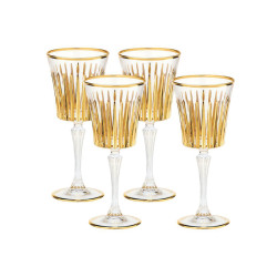 Les Ottomans - Calici da Vino in Cristallo 'Gold'