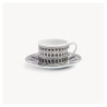 FORNASETTI - Tazza Tè Architettura in Bianco e Nero
