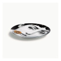 FORNASETTI - Piatto Tema e Variazioni n.137 Bianco/Nero/Oro