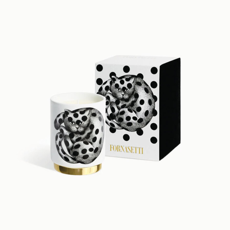 FORNASETTI - Candela Profumata 'High Fidelity' Fragranza Immaginazione