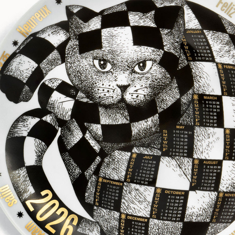 FORNASETTI - Piatto Calendario 2026