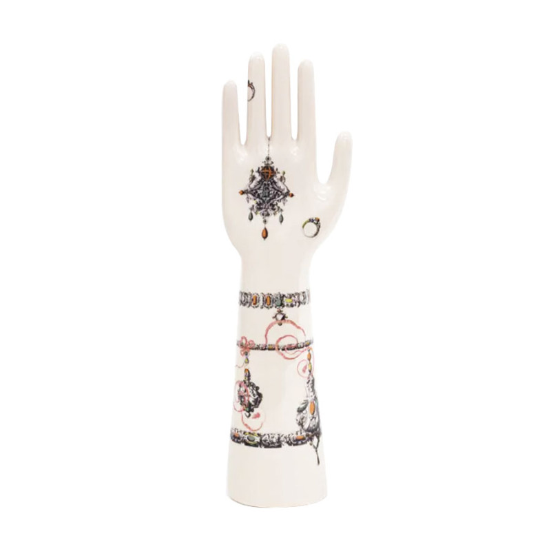 Vito Nesta - Mano Anatomica Con Decorazione 'Gioielli Antichi'