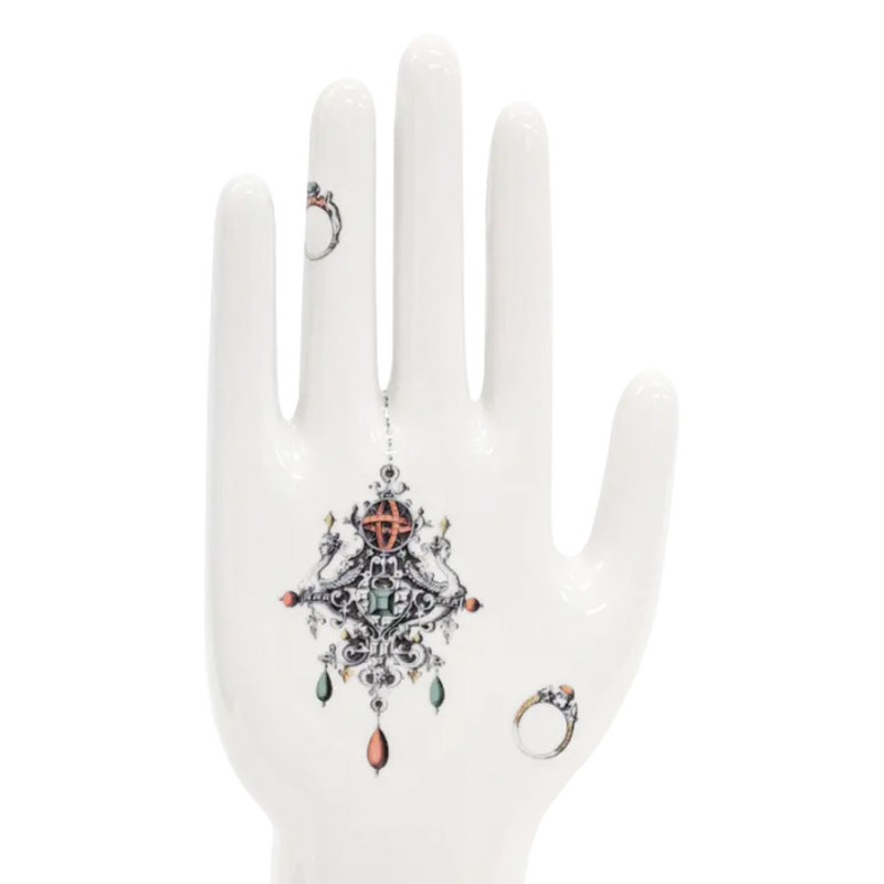 Vito Nesta - Mano Anatomica Con Decorazione 'Gioielli Antichi'