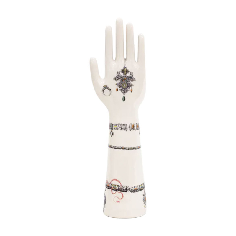 Vito Nesta - Mano Anatomica Con Decorazione 'Gioielli Antichi'