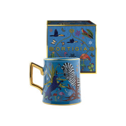 Ortigia Sicilia - Tazza in Ceramica Blu 'Jungle'